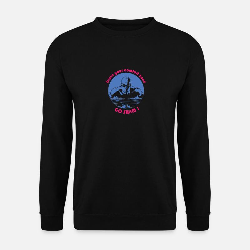 Go Swim - Unisex Sweatshirt - black