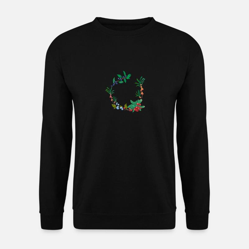 Beeren - Unisex Pullover - Schwarz