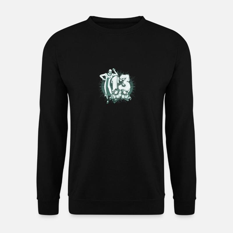 clown 13 - Unisex Sweatshirt - black