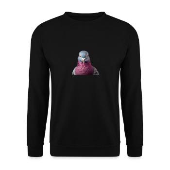 Dove - Unisex Sweatshirt - black - Front - Alina (178cm) & Michal (187cm)