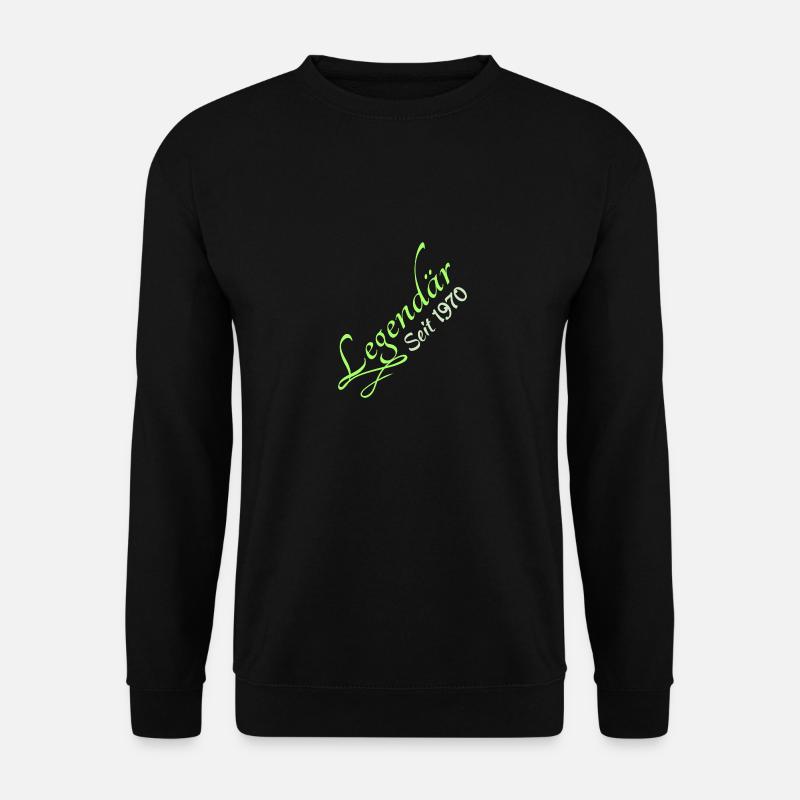 Legendary 1970 - Unisex Pullover - Schwarz
