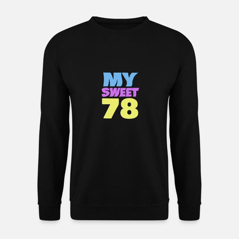 78 - Sweat-shirt Unisexe - noir