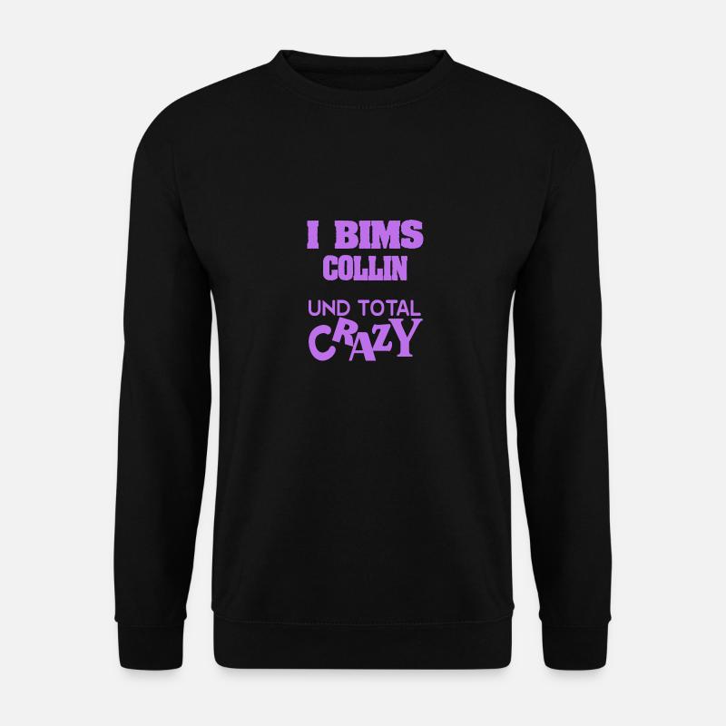 Collin - Unisex Pullover - Schwarz