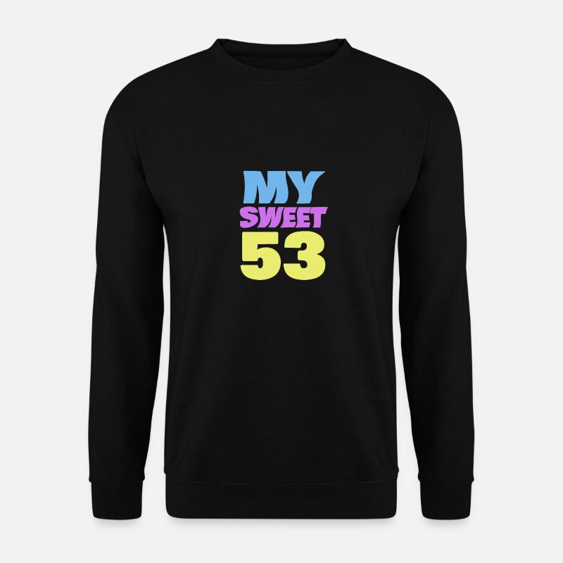Age 53 - Unisex Sweatshirt - black