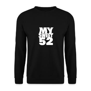 52 - Unisex Pullover - Schwarz - Vorne - Alina (178cm) & Michal (187cm)