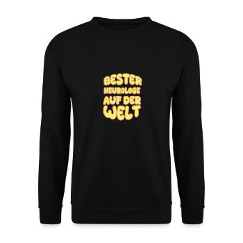 Appointment neurologist - Unisex Sweatshirt - black - Front - Alina (178cm) & Michal (187cm)