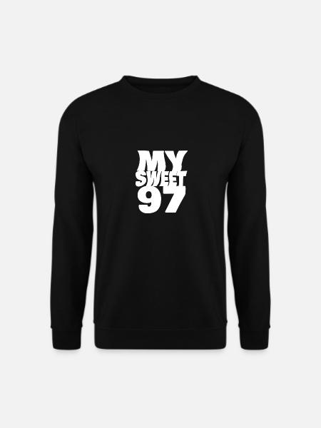 Doux 97 - Sweat-shirt Unisexe - noir