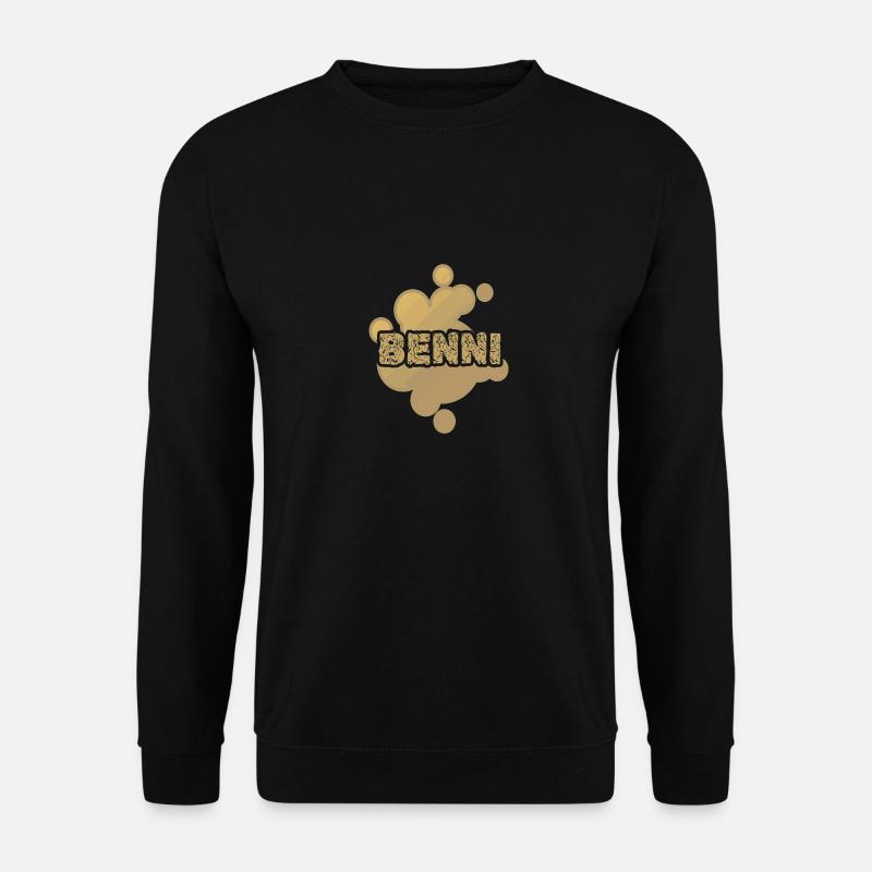 Benni - Unisex Pullover - Schwarz