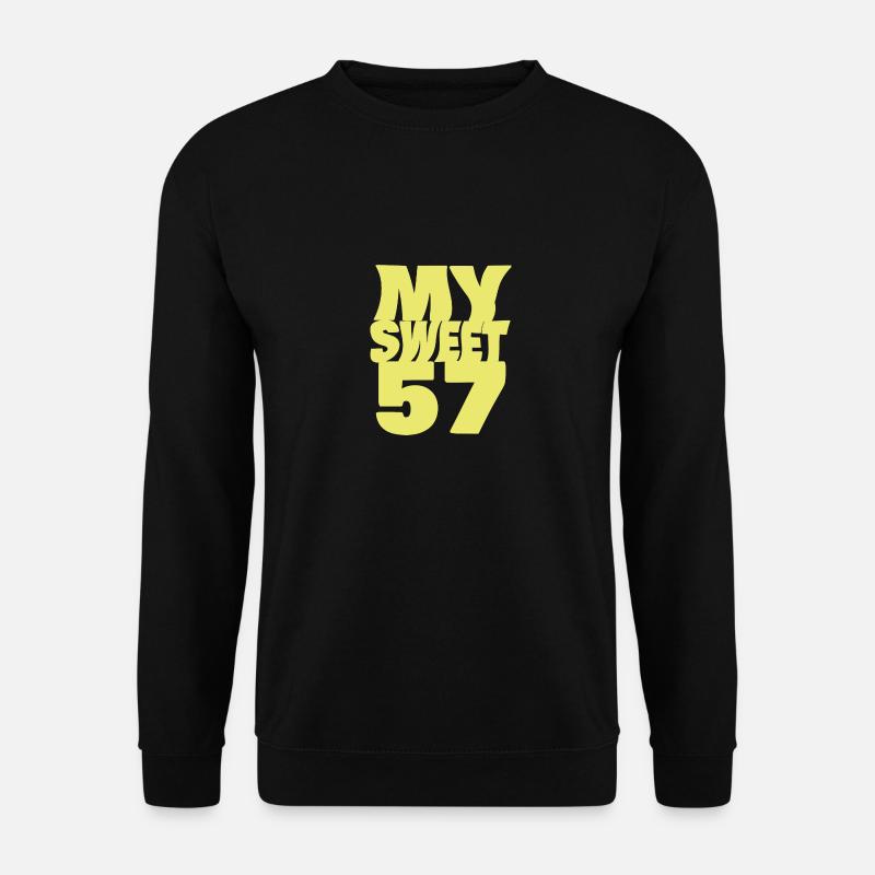 Birthday 57 - Unisex Sweatshirt - black
