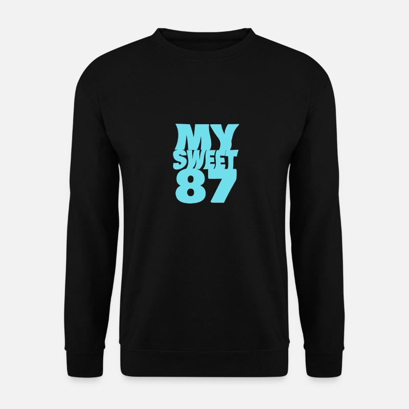 87 - Unisex Pullover - Schwarz