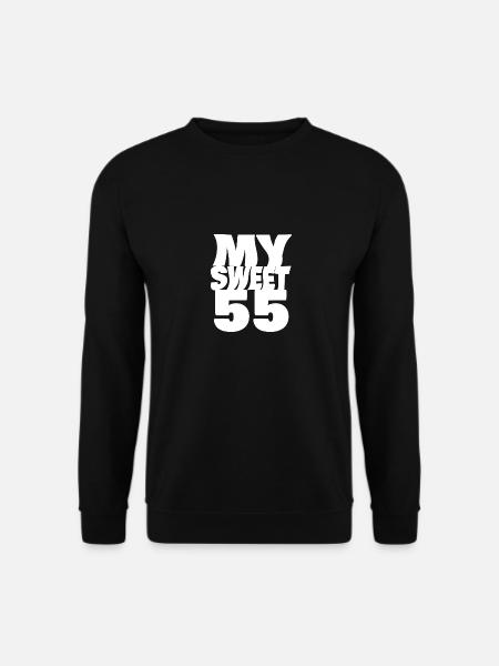 Sweet 55 - Unisex Sweatshirt - black
