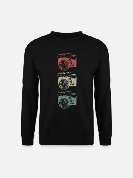 Fotografie Fotograf Kamera Fotografieren Geschenk - Unisex Pullover - Schwarz