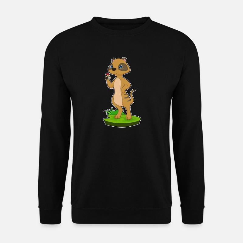 Meerkat Ring - Unisex Sweatshirt - black