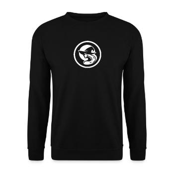 Witch Halloween - Unisex Sweatshirt - black - Front - Alina (178cm) & Michal (187cm)