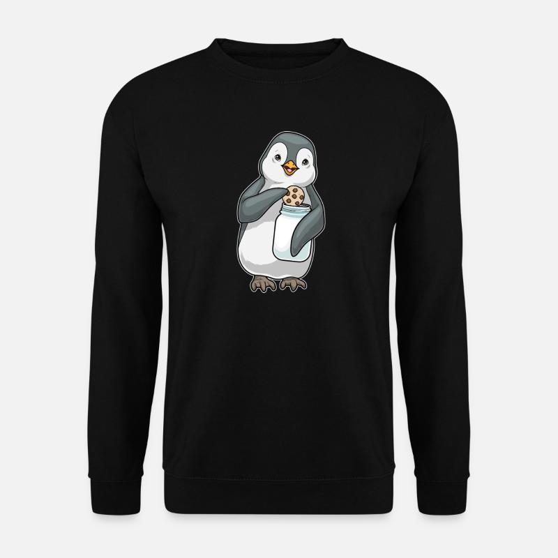 Penguin Cookie - Unisex Sweatshirt - black