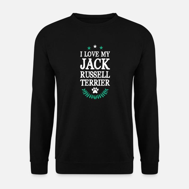 Jack Russell Terrier - Unisex Pullover - Schwarz