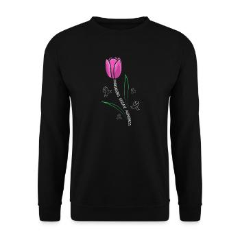Parkinson's disease - Unisex Sweatshirt - black - Front - Alina (178cm) & Michal (187cm)