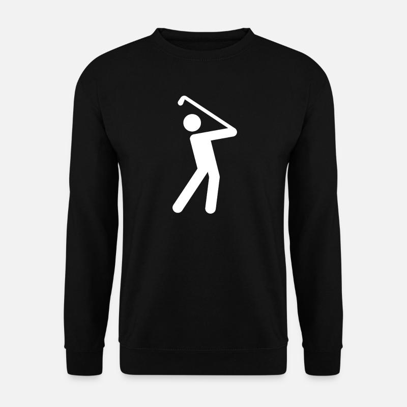 Golf - Unisex Pullover - Schwarz