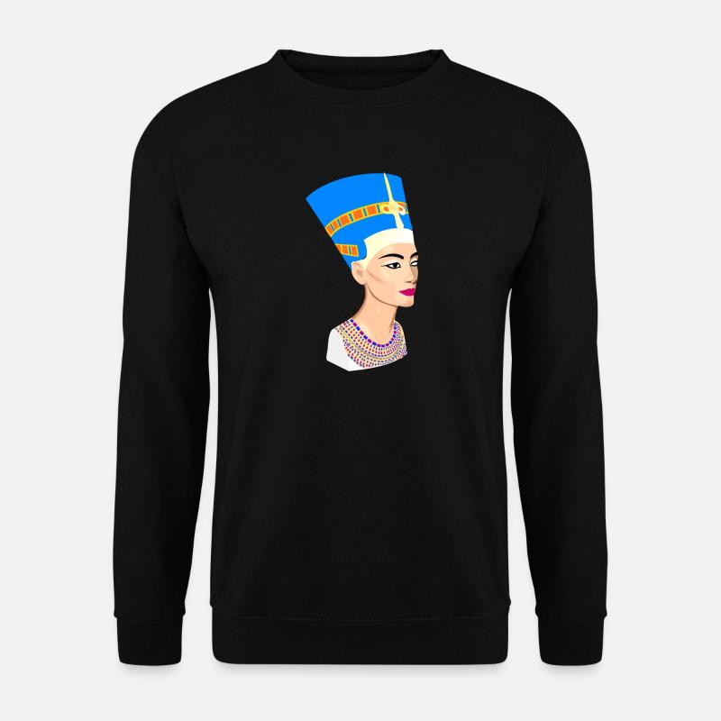 Nefertiti - Unisex Sweatshirt - black