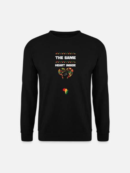 The Same Heart Inside - Unisex Sweatshirt - black