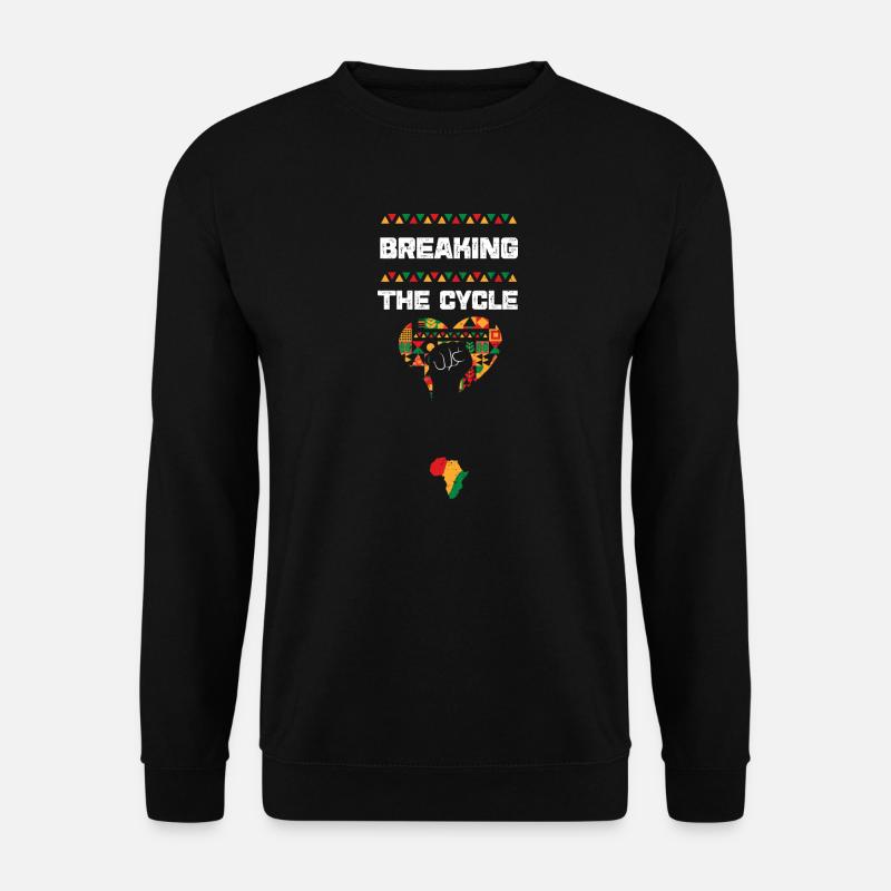 Breaking the Cycle - Unisex Sweatshirt - black