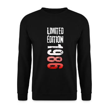 LIMITED EDITION 1986 - Sweat-shirt Unisexe - noir - Devant - Alina (178cm) & Michal (187cm)