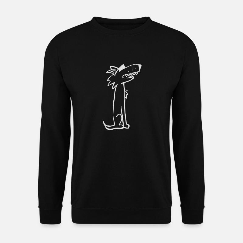 GFK - Wolf - Unisex Pullover - Schwarz