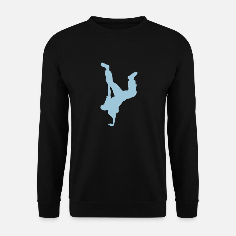 break dance hip hop danseur - Sweat-shirt Unisexe - noir