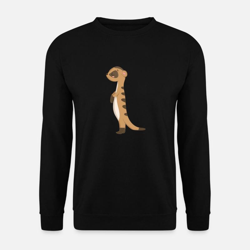 Erdmännchen Sibossr - Unisex Pullover - Schwarz