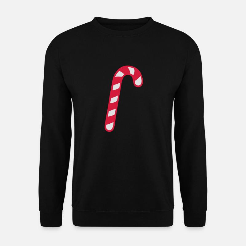 Zuckerstange Weihnachten - Unisex Pullover - Schwarz