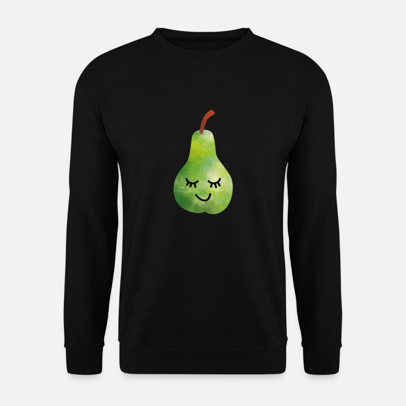 birne - Unisex Pullover - Schwarz