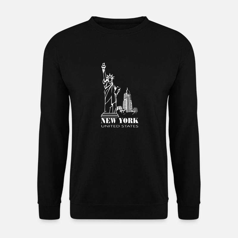 New York - Unisex Pullover - Schwarz