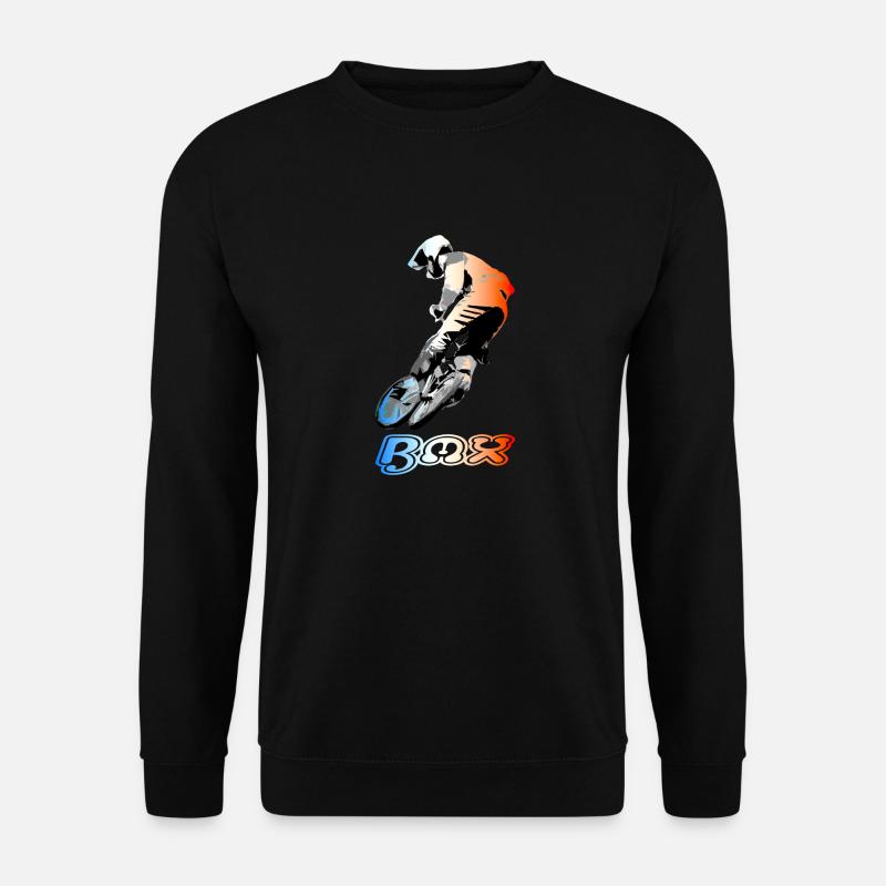 bmx race Frankreich - Unisex Pullover - Schwarz