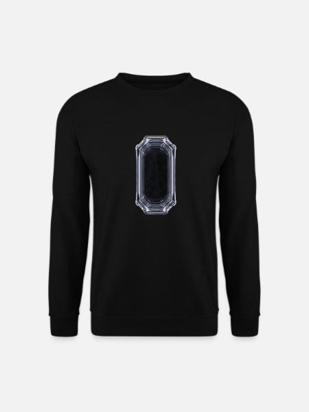 Mysterious Crystal - Black & White - Unisex Sweatshirt - black