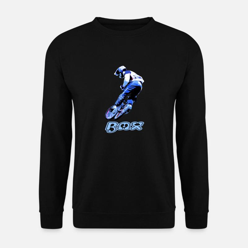 BMX Rennsport - Unisex Pullover - Schwarz
