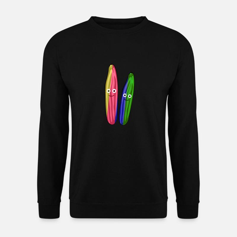 Concombre,Couple,Concombre,Concombre,Concombre,Couple - Sweat-shirt Unisexe - noir