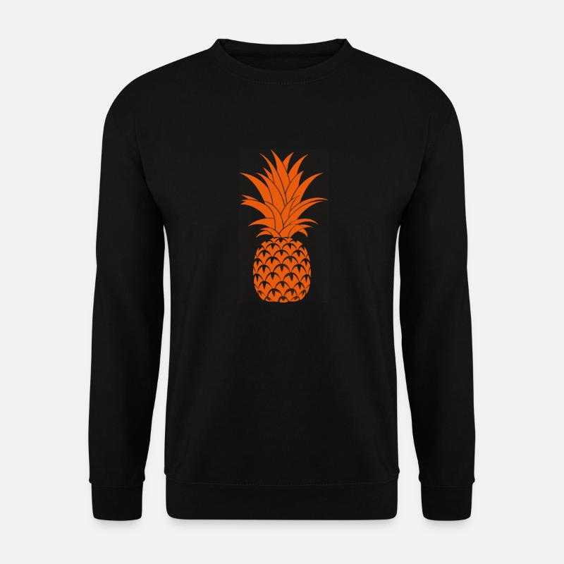 Organene Ananas - Unisex Pullover - Schwarz
