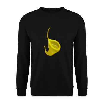 Nepenthes dubia - Unisex Pullover - Schwarz - Vorne - Alina (178cm) & Michal (187cm)