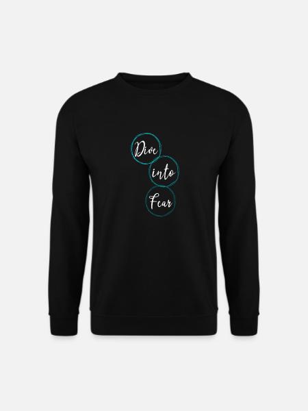 Bungee Jumping Experiences Courage - Unisex Sweatshirt - black