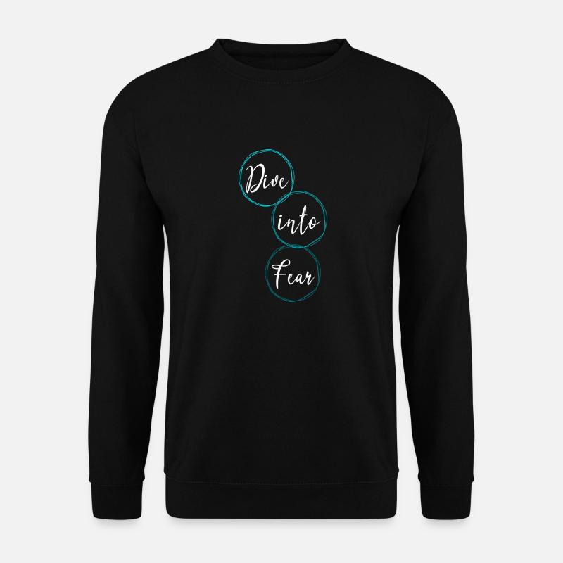 Bungee Jumping Experiences Courage - Unisex Sweatshirt - black
