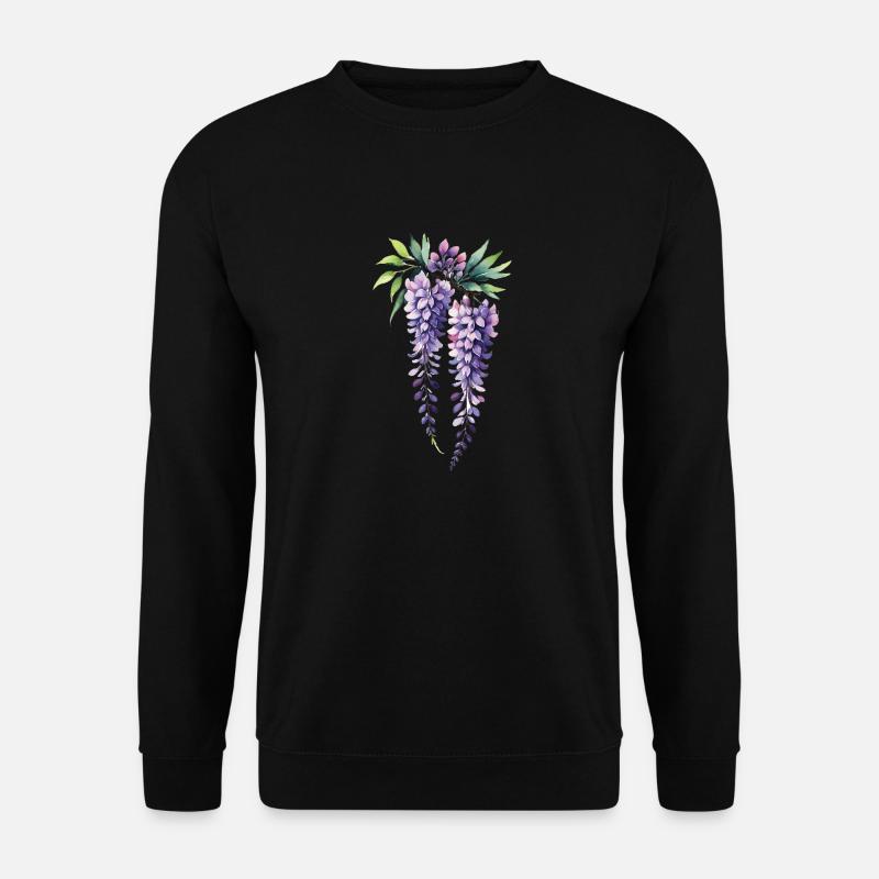 Lilac - Unisex Sweatshirt - black
