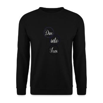 Birthday Adventure Activities Fun Quote - Unisex Sweatshirt - black - Front - Alina (178cm) & Michal (187cm)