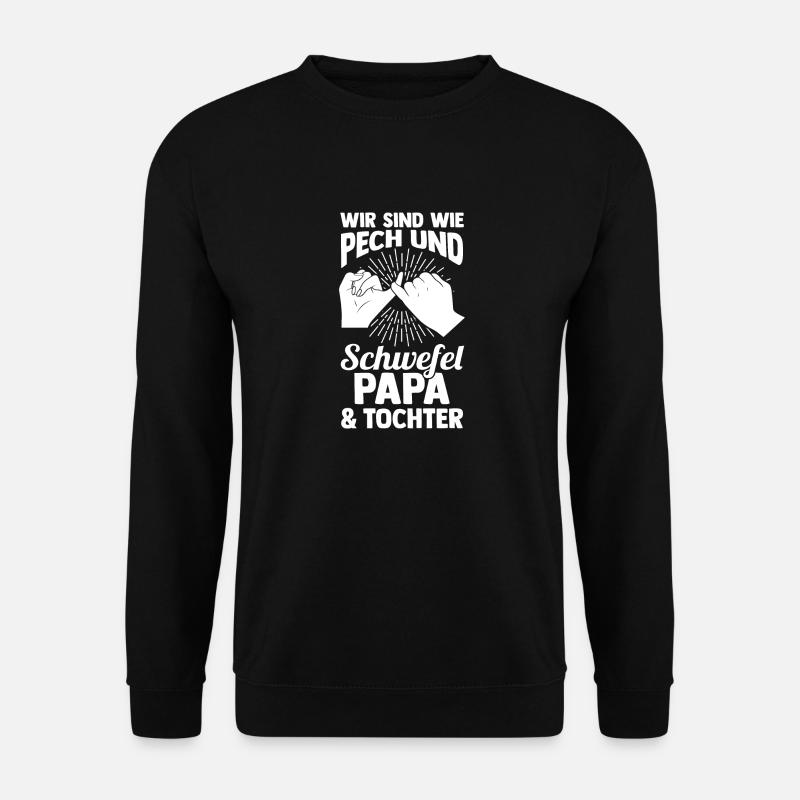 Dad And Daughter - Unisex Sweatshirt - black