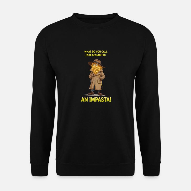 Eine Impasta - Unisex Pullover - Schwarz