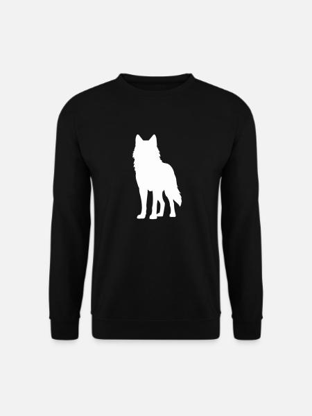 Wolf 1 - Unisex Sweatshirt - black