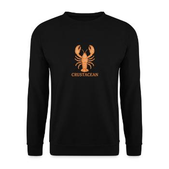 Lobster - Unisex Pullover - Schwarz - Vorne - Alina (178cm) & Michal (187cm)