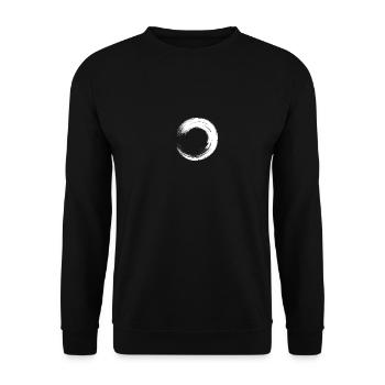 cercle - Sweat-shirt Unisexe - noir - Devant - Alina (178cm) & Michal (187cm)
