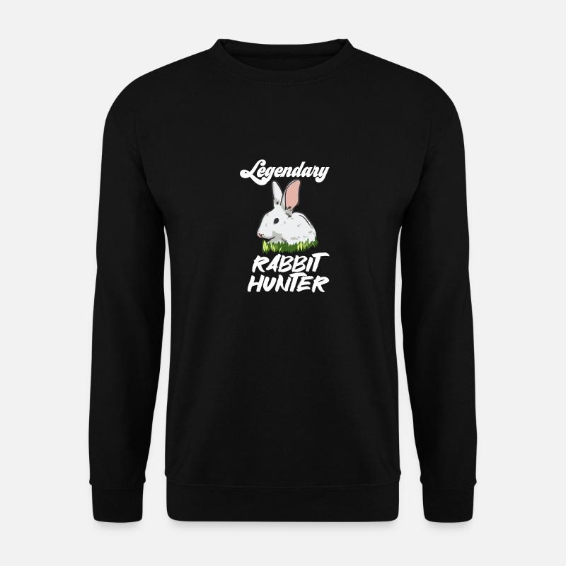 Legendary Rabbit Hunter - Unisex Pullover - Schwarz