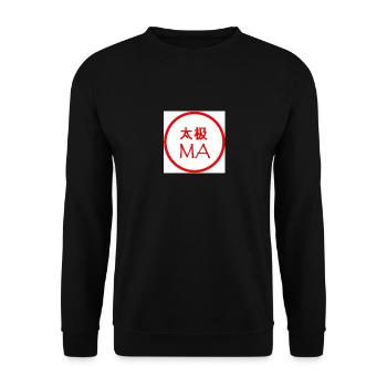 Tai Chi Ma - Unisex Pullover - Schwarz - Vorne - Alina (178cm) & Michal (187cm)