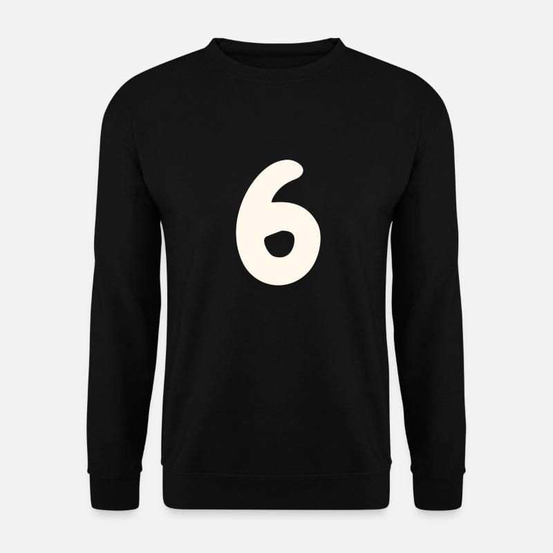 6 - Unisex Pullover - Schwarz